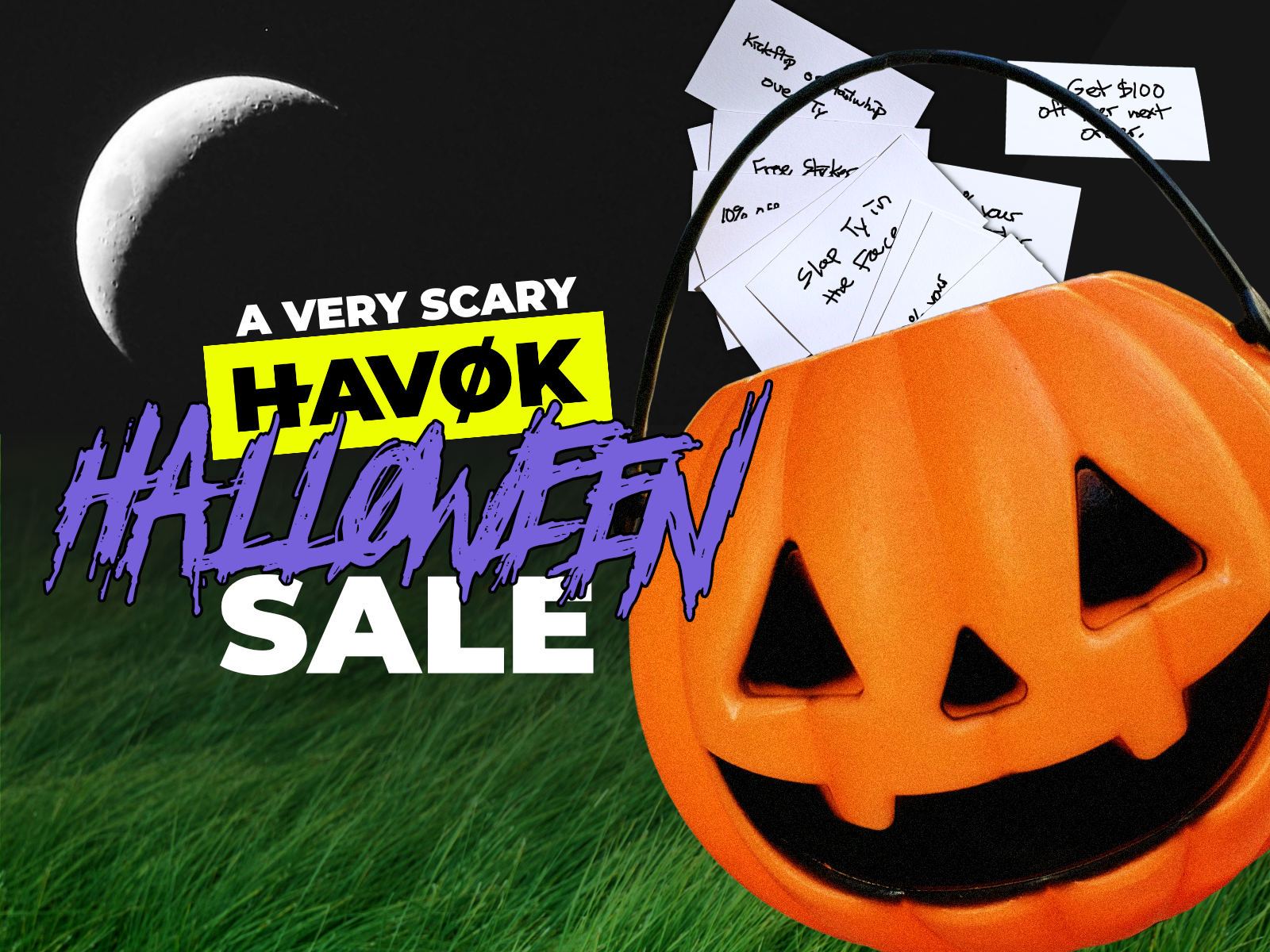 A Very Scary HAVØK Halloween Sale