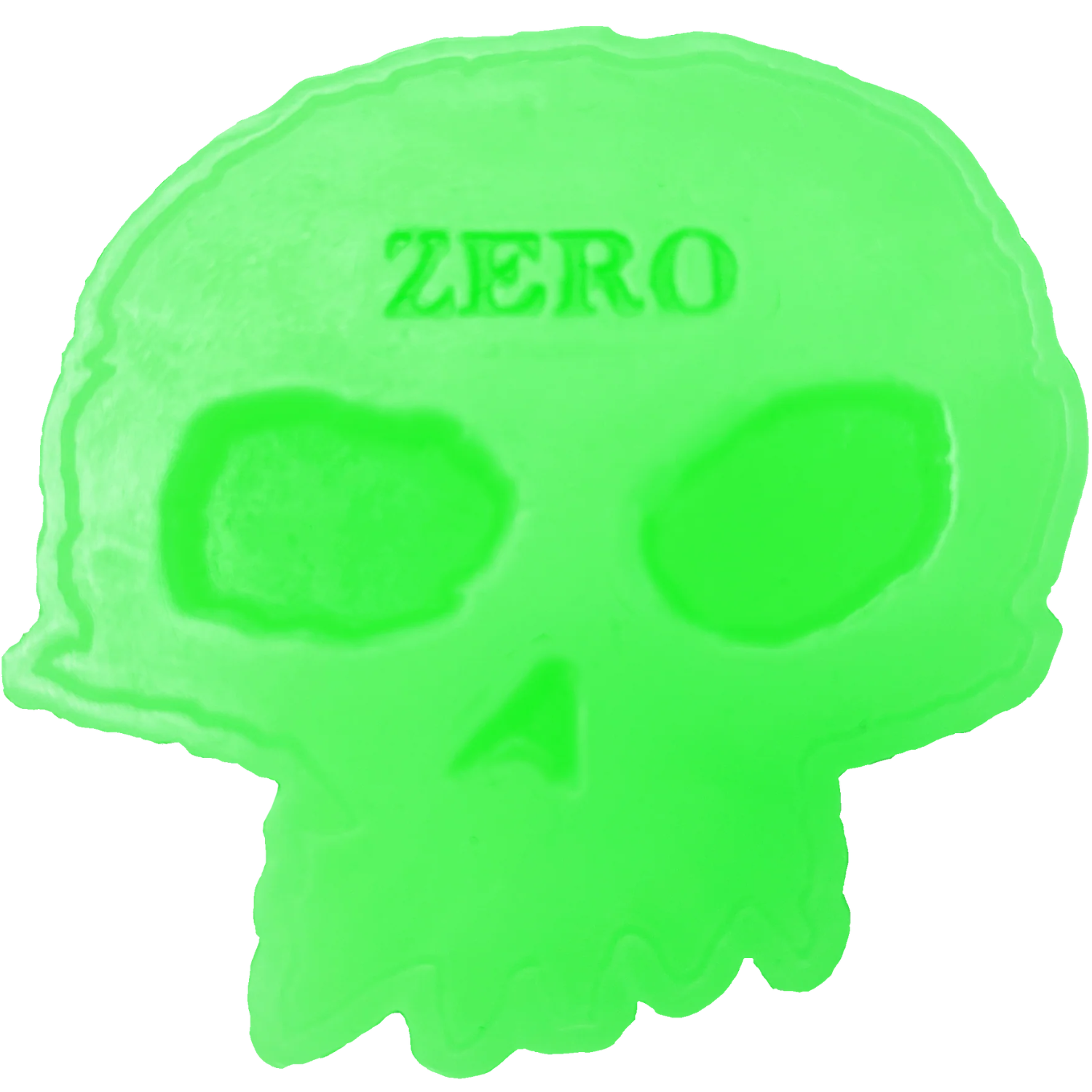 Zero Single Skull Skate Wax Glow