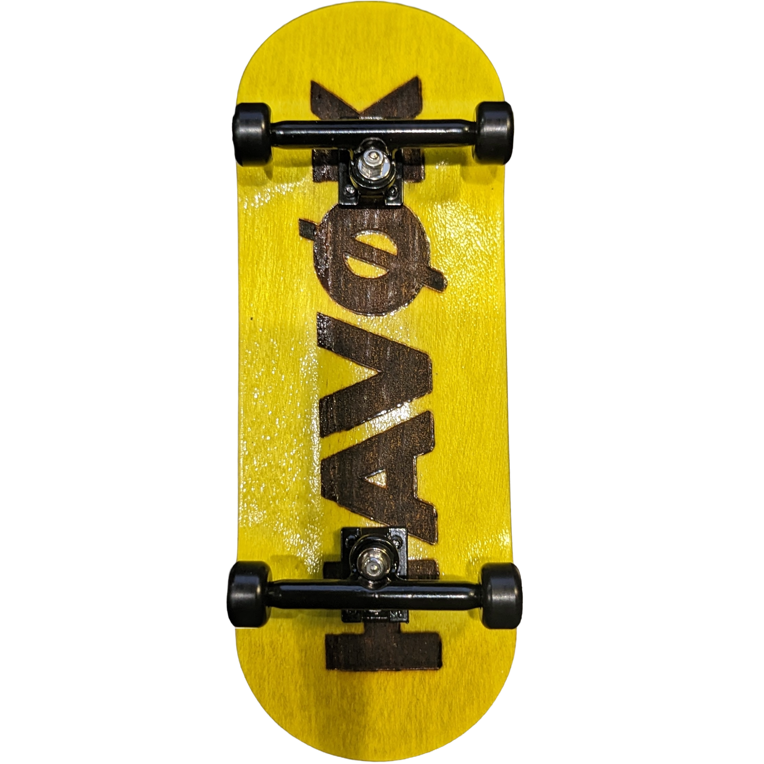 HAVØK Yellow Logo Black/Black Complete Fingerboard 32mm