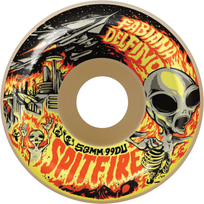 Spitfire F4 Fabiana Invasion Conical Full 53mm 99d (set of 4)