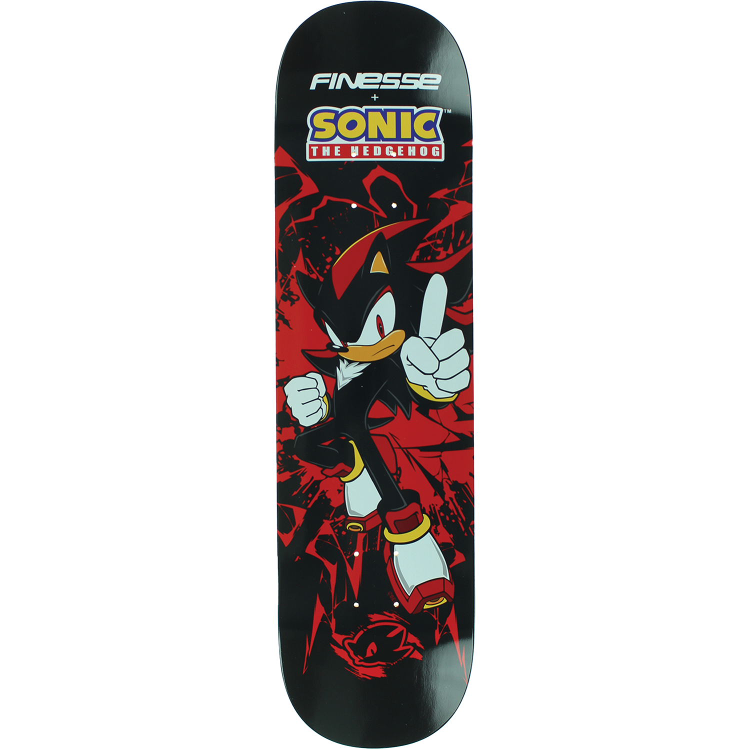 Finesse Sega Sonic Dark Shadow Deck 8.25"