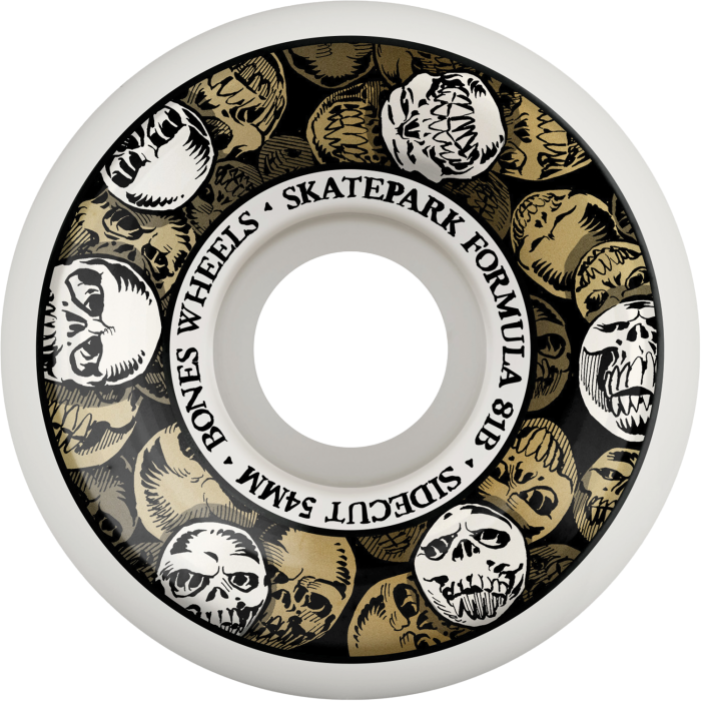 bones skatepark 54mm white gold.png