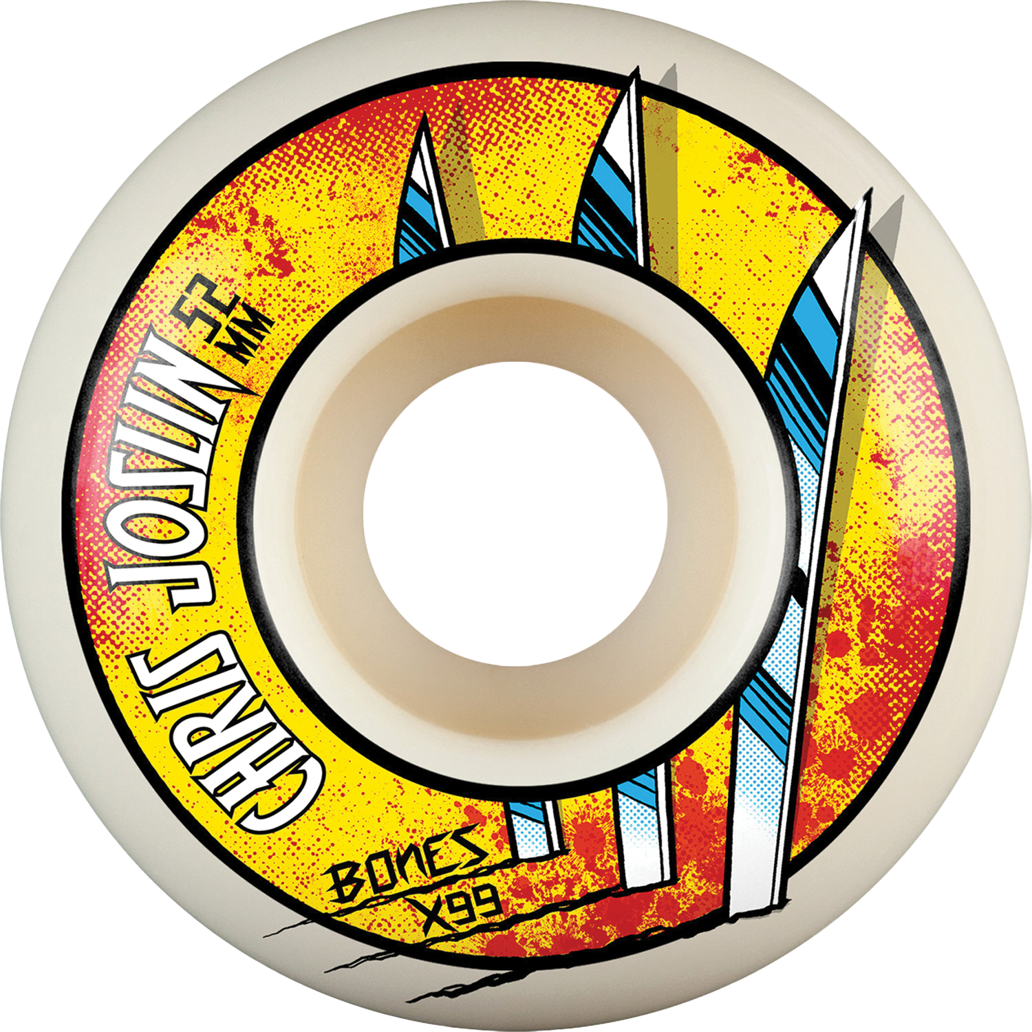 Bones XF Joslin Slice of Life V1 52mm 99a Wheels (Set of 4)