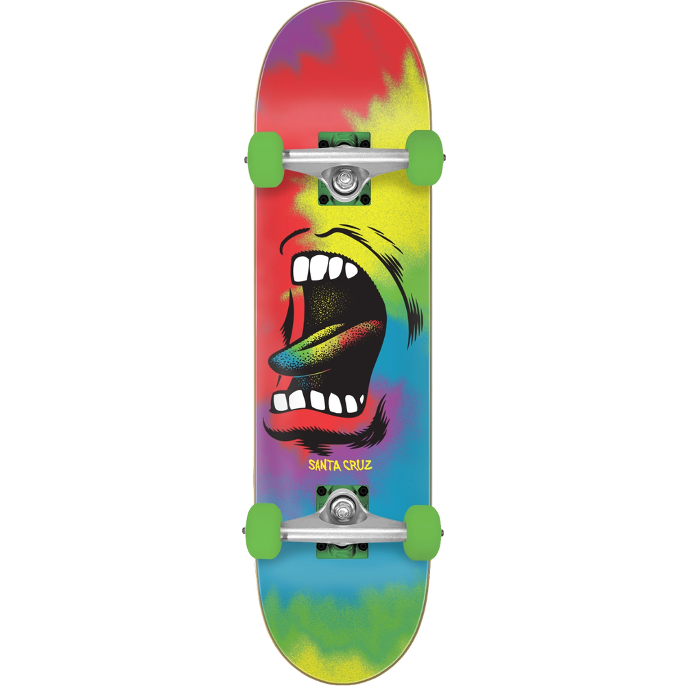 Santa Cruz Big Mouth Tie Dye Full Complete 8.0