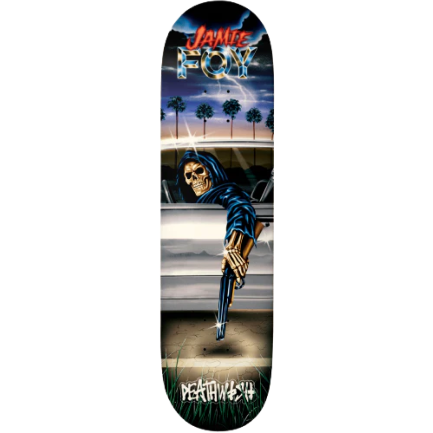 Deathwish Jamie Foy Samborgini Reaper Deck 8.25"