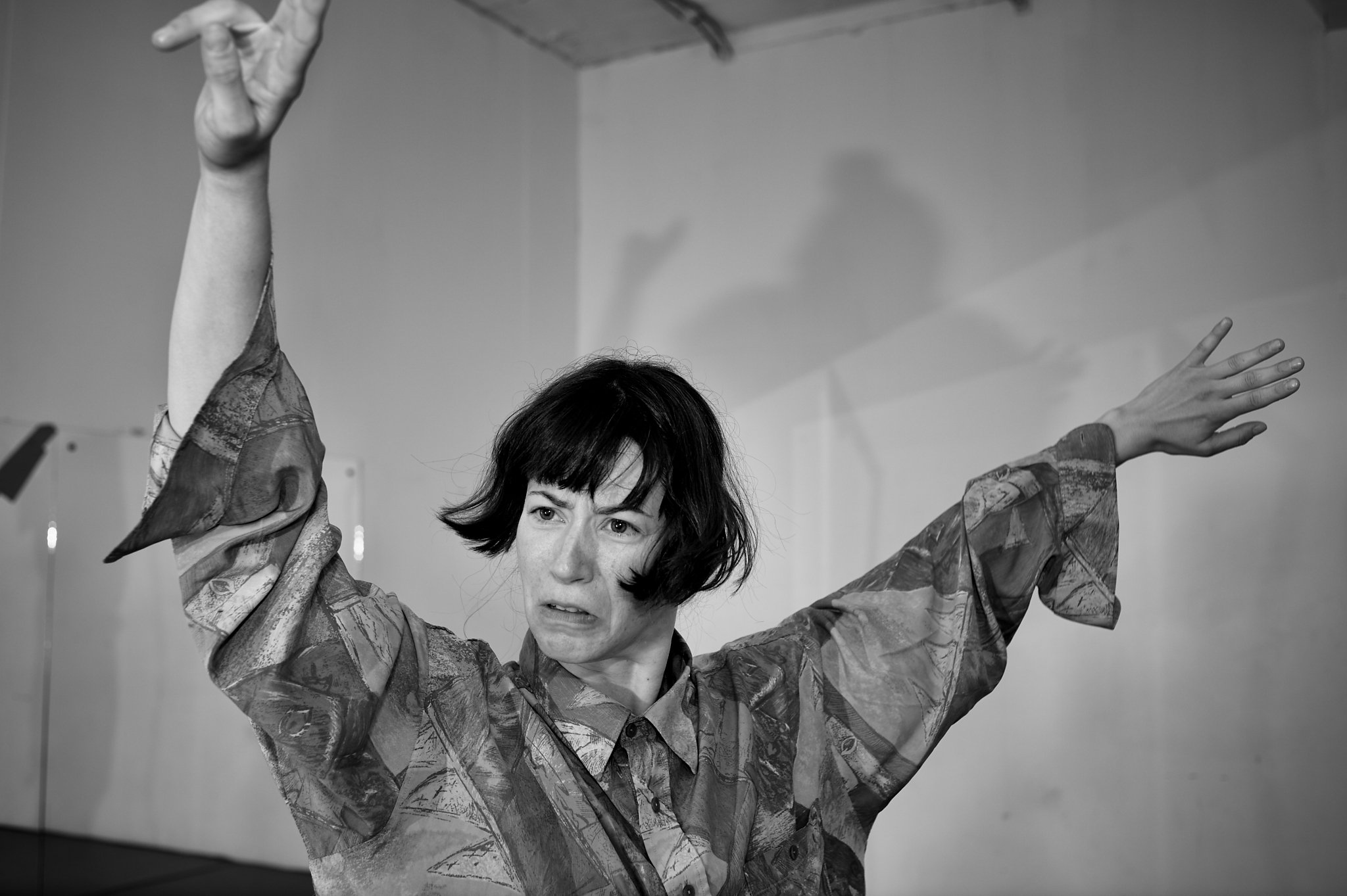 Patricia Langa in QUEEROLÉ! Rehearsal - Photo by Jon Archdeacon