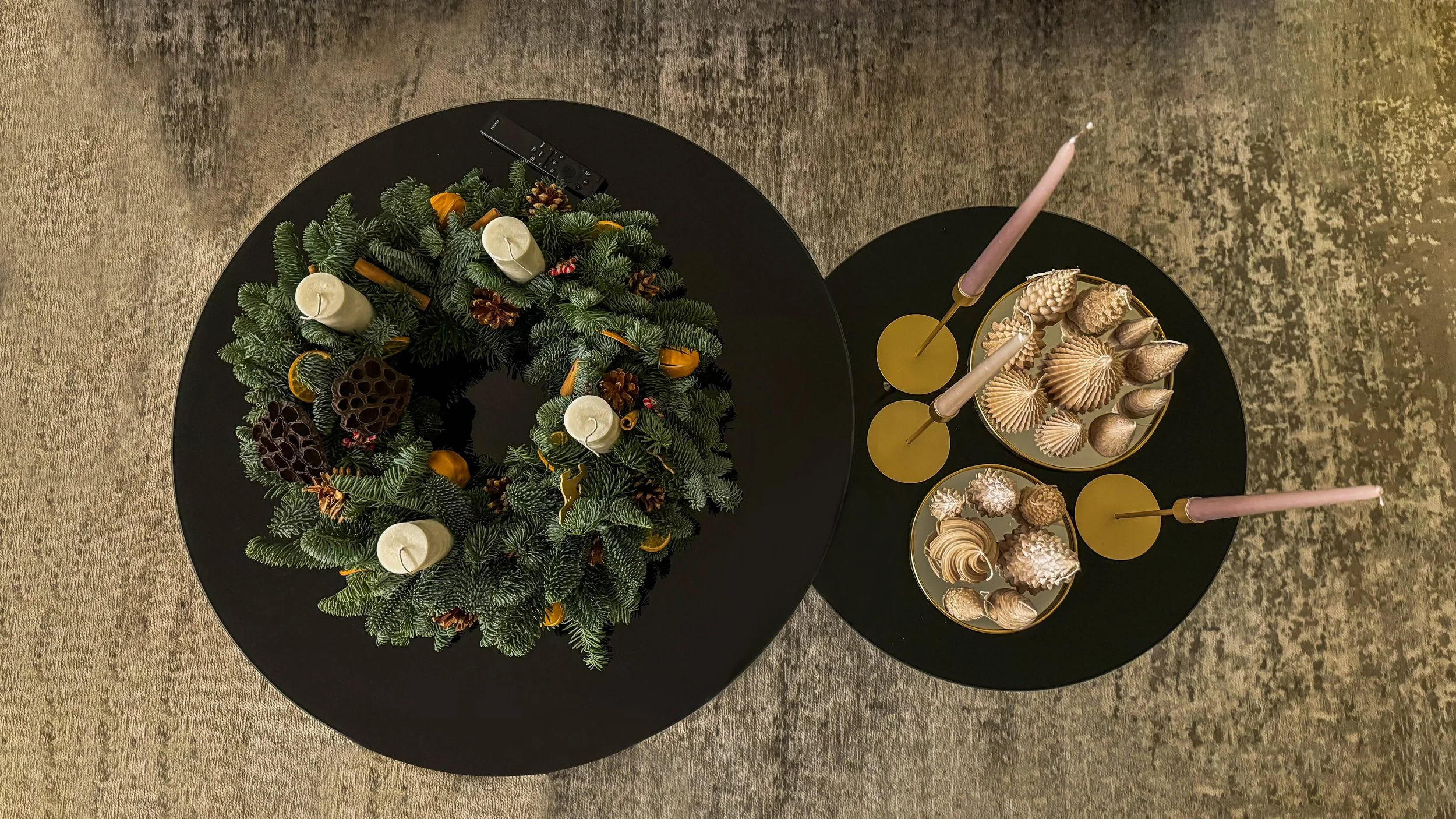 Aranjament cu brad Craciun Iasi