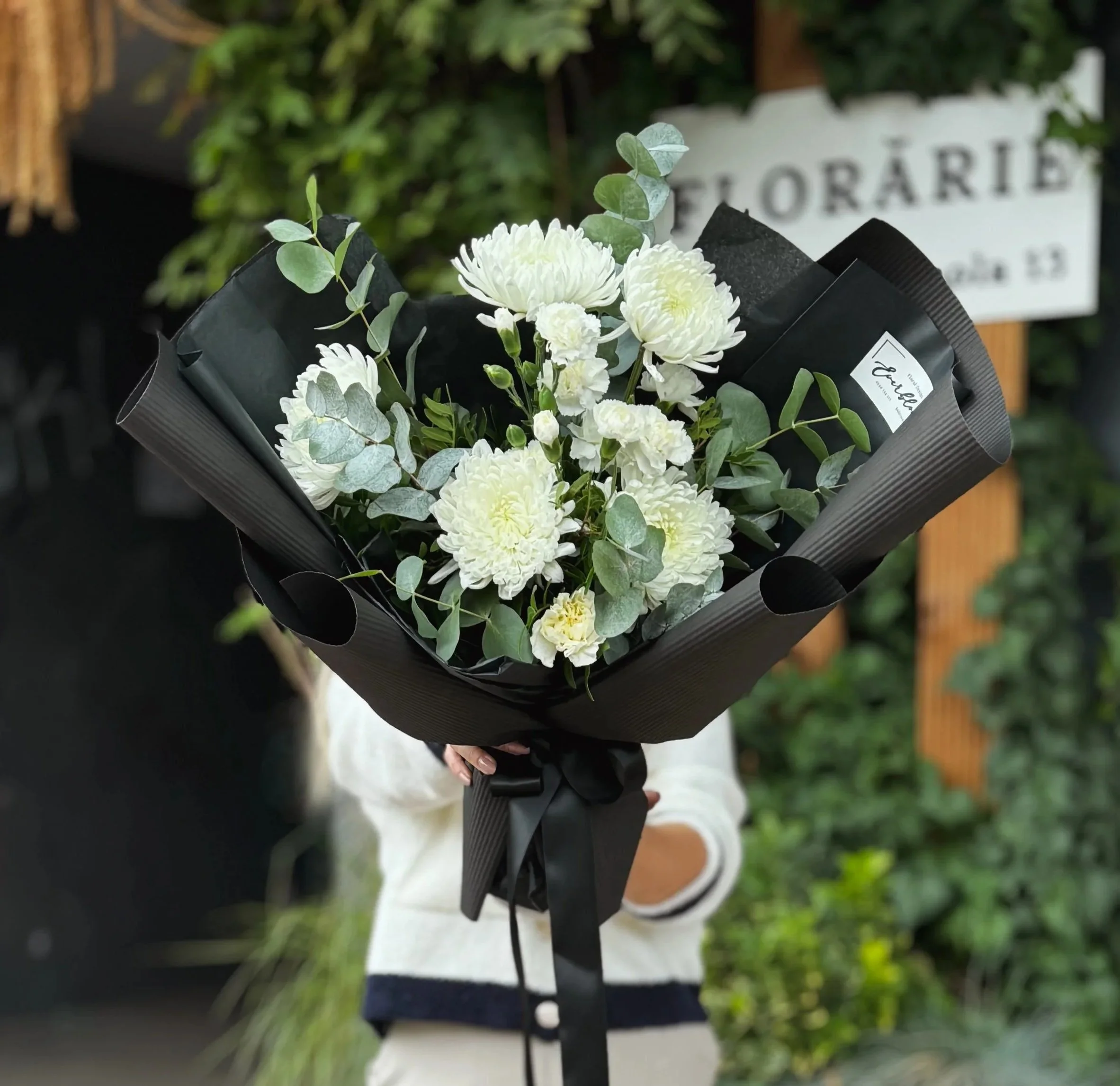 Buchet White Silence - 200 lei