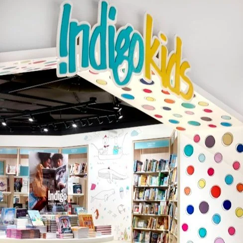Signage and environmental graphics for IndigoKids