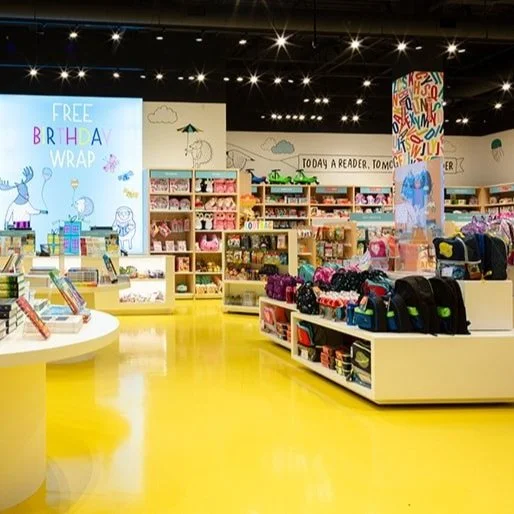 Signage and environmental graphics for IndigoKids
