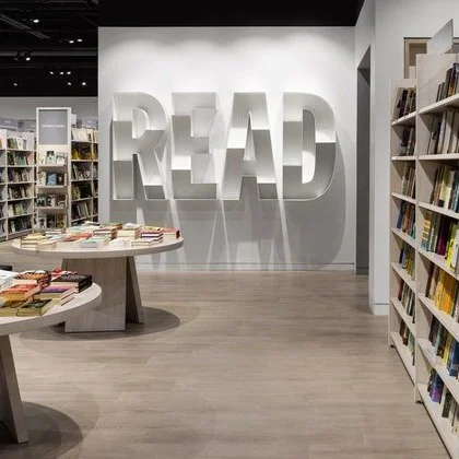 Signage and environmental graphics for Indigo