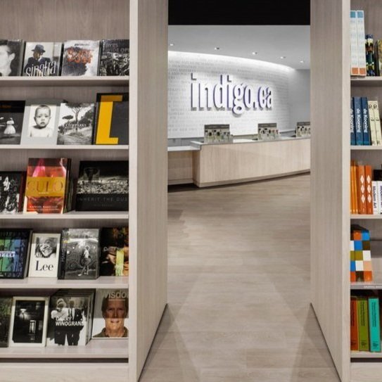 Signage and environmental graphics for Indigo