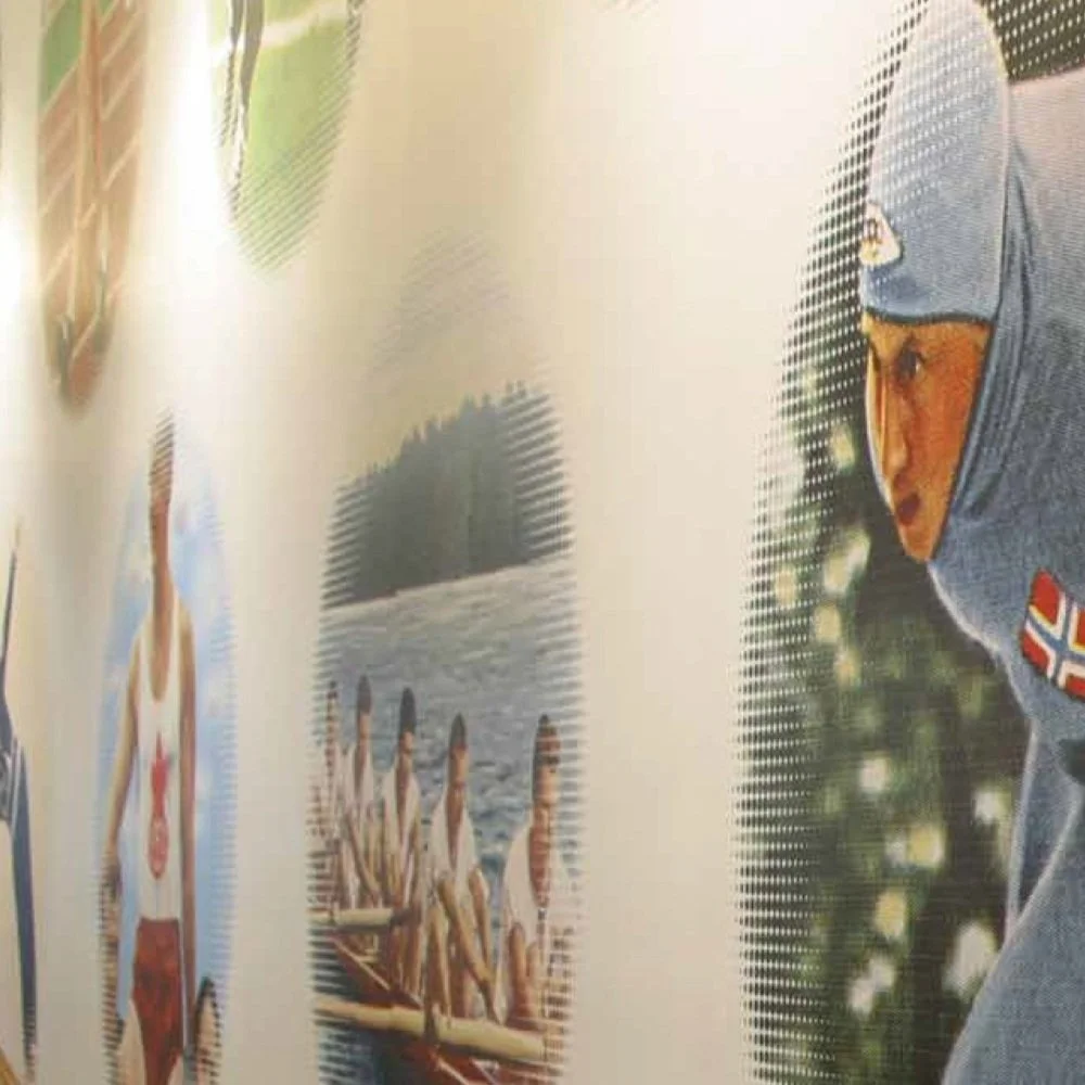 Signage and custom wall graphics for Roots - with Bruce Mau Design