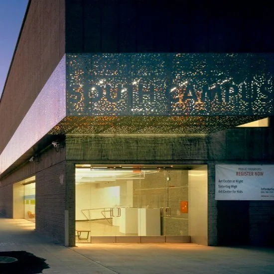 Signage and Environmental Graphics at Art Centre Pasadena - for Bruce Mau Design and Daly Genik Architects
