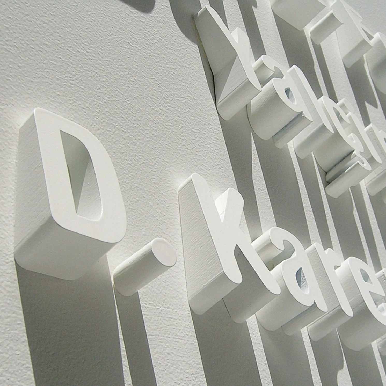 Signage and Environmental Graphics at MIT - for Bruce Mau Design and Frank Gehry Architects