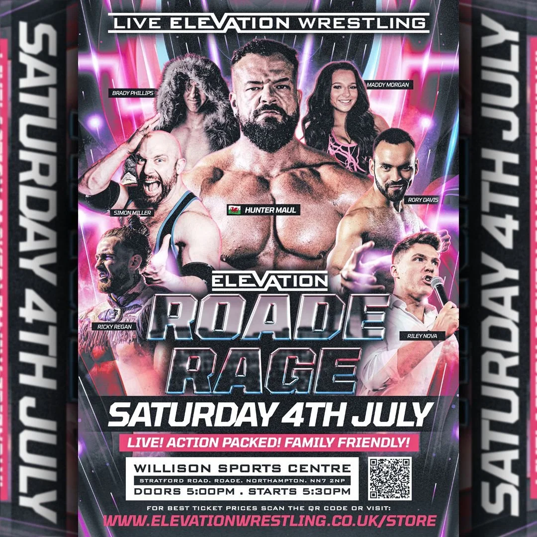 Live Wrestling in Northampton on 4 July 2026
