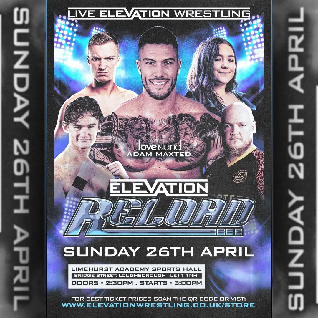 [Front Row Add-on] Live Wrestling in Loughborough on 26 April 2026