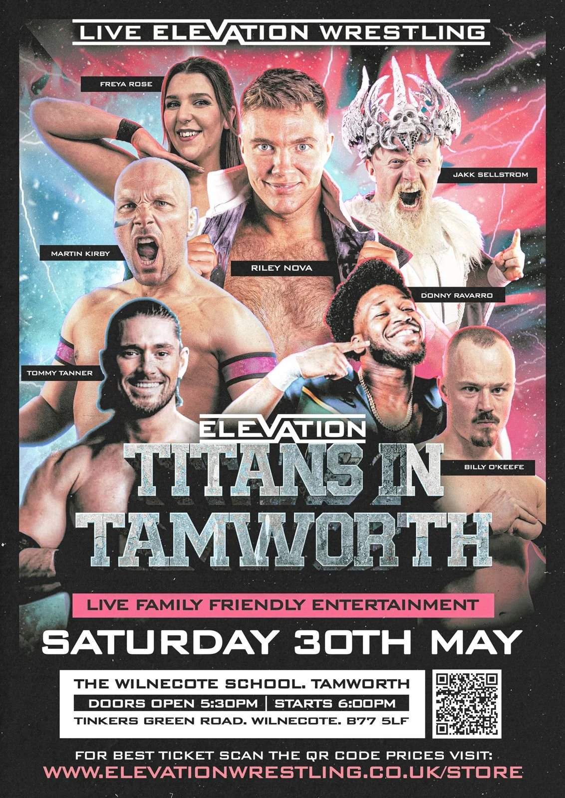 Live Wrestling in Tamworth