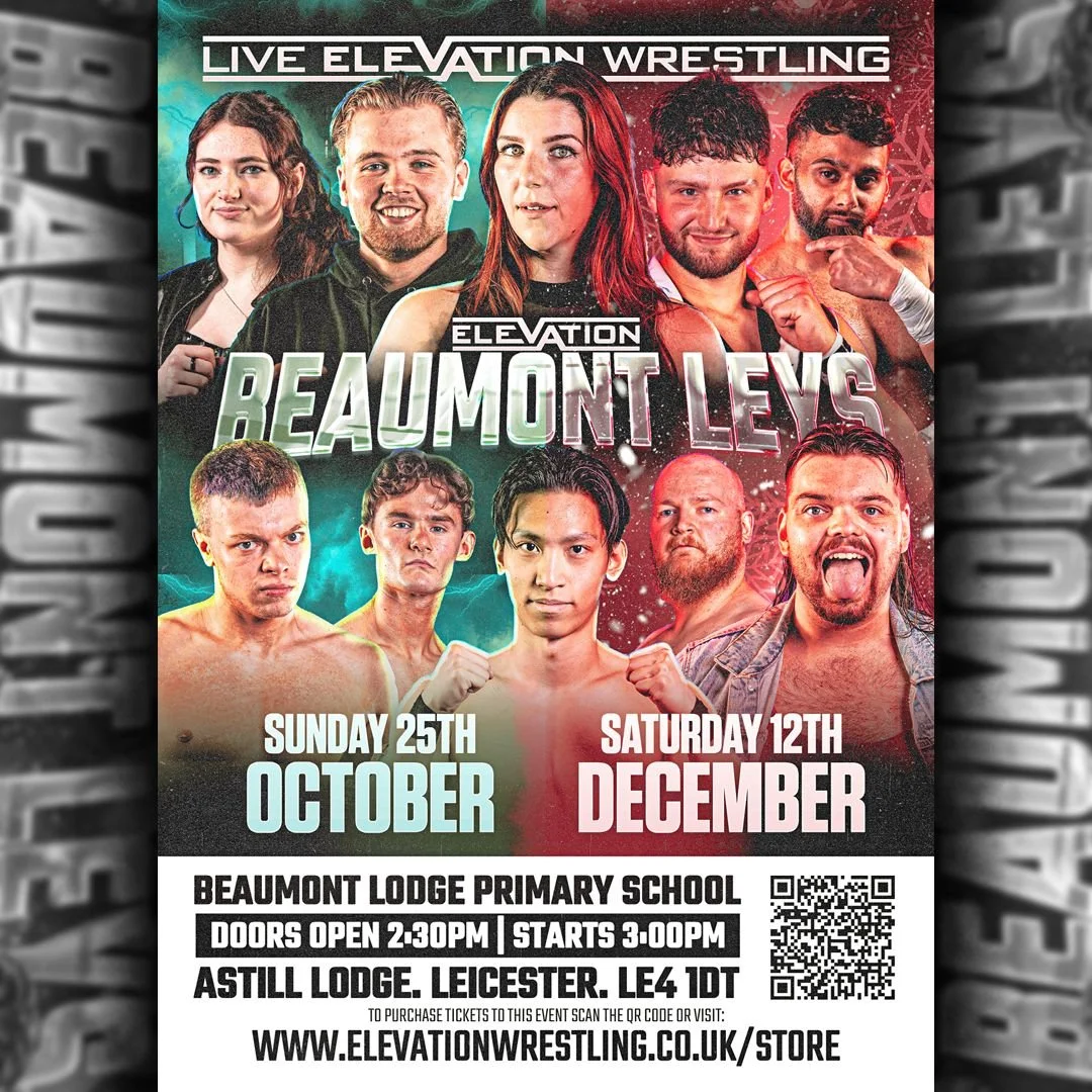 Live Wrestling in Beaumont Leys on 25 October 2026