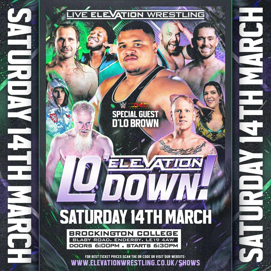 Live Wrestling in Enderby on 14 March 2026