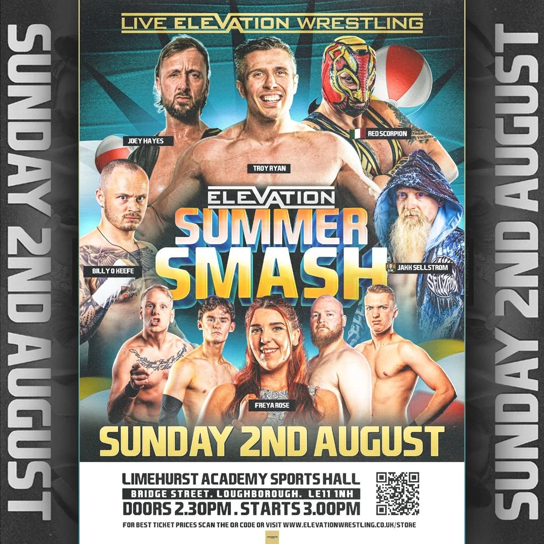 Live Wrestling in Loughborough on 2 August 2026