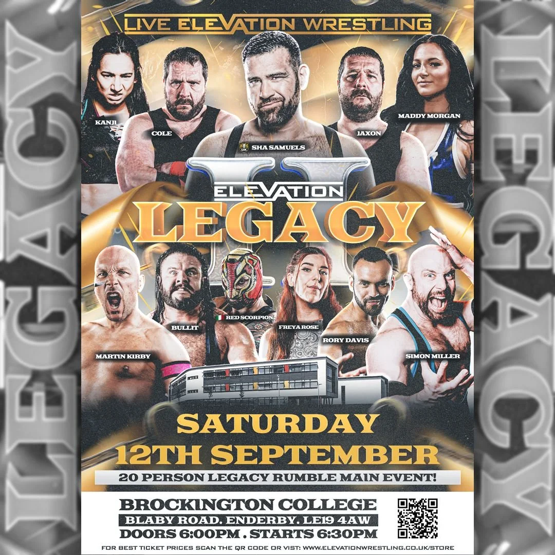 Live Wrestling in Enderby on 12 September 2026