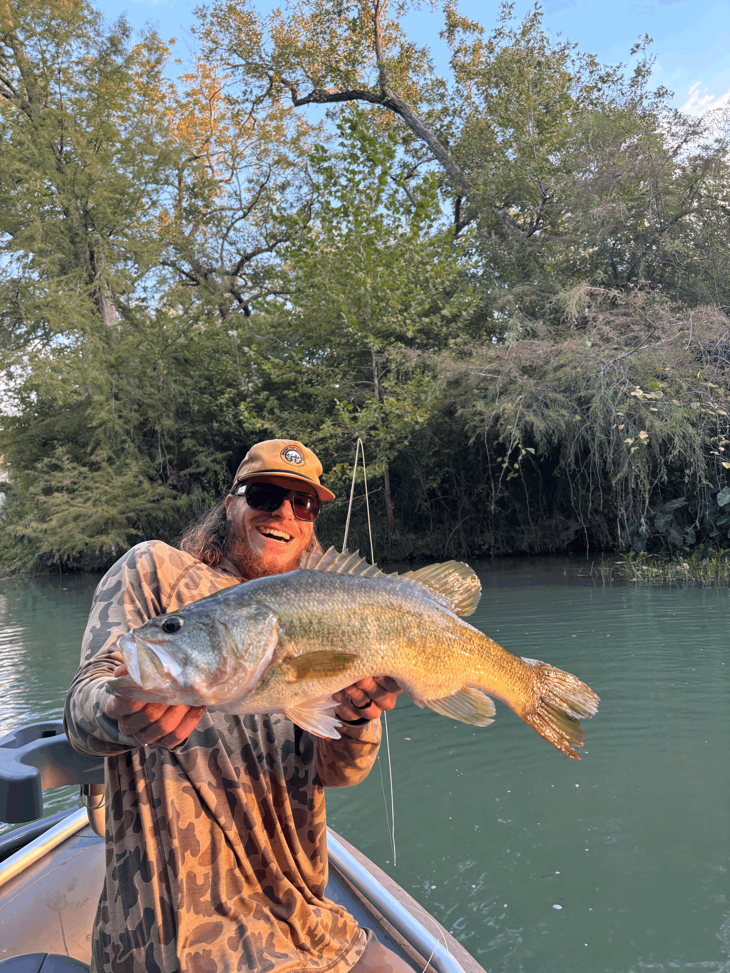 The San Marcos River is on fire…