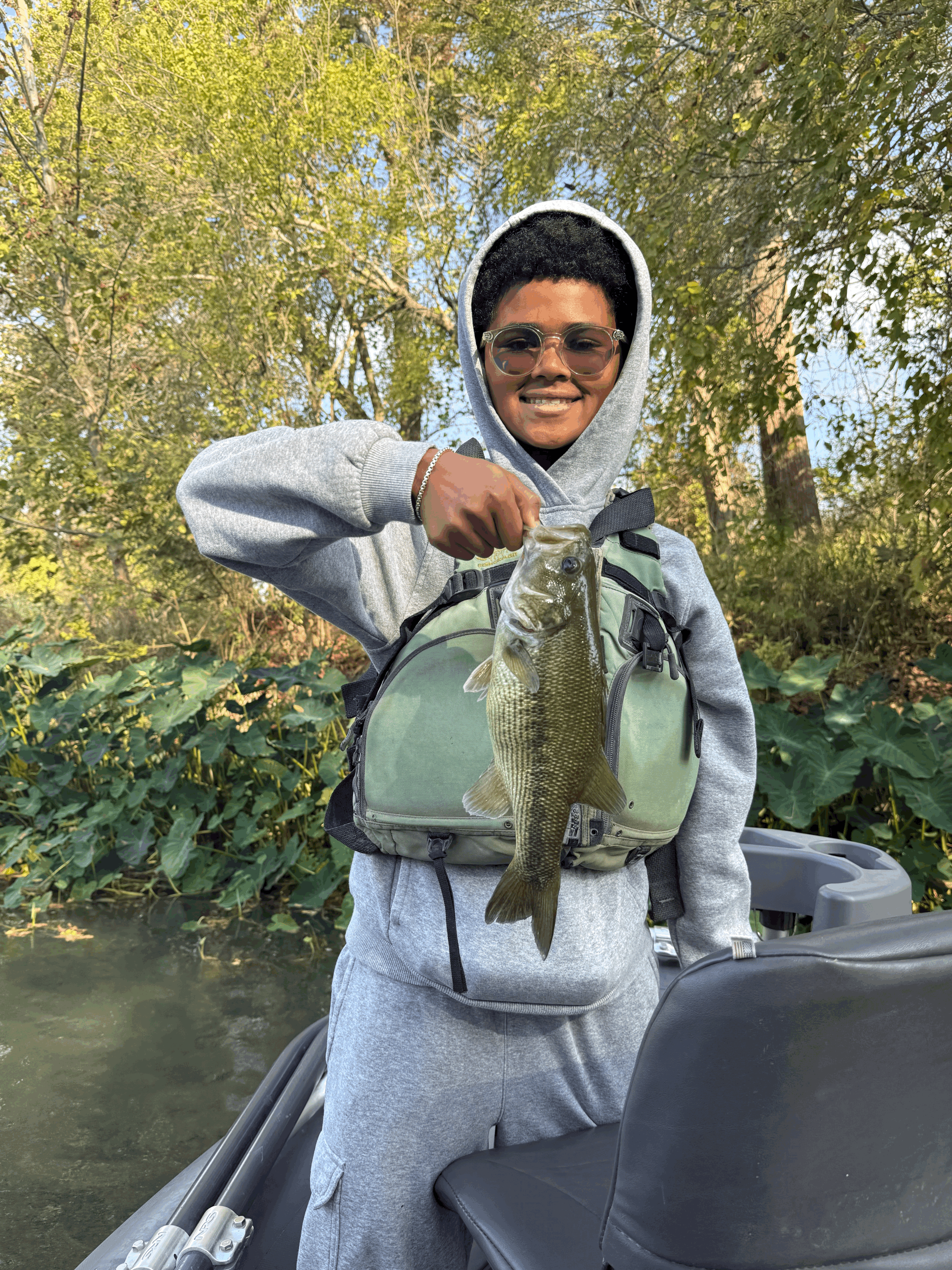 A fun float chasing bass on the San Marcos river!