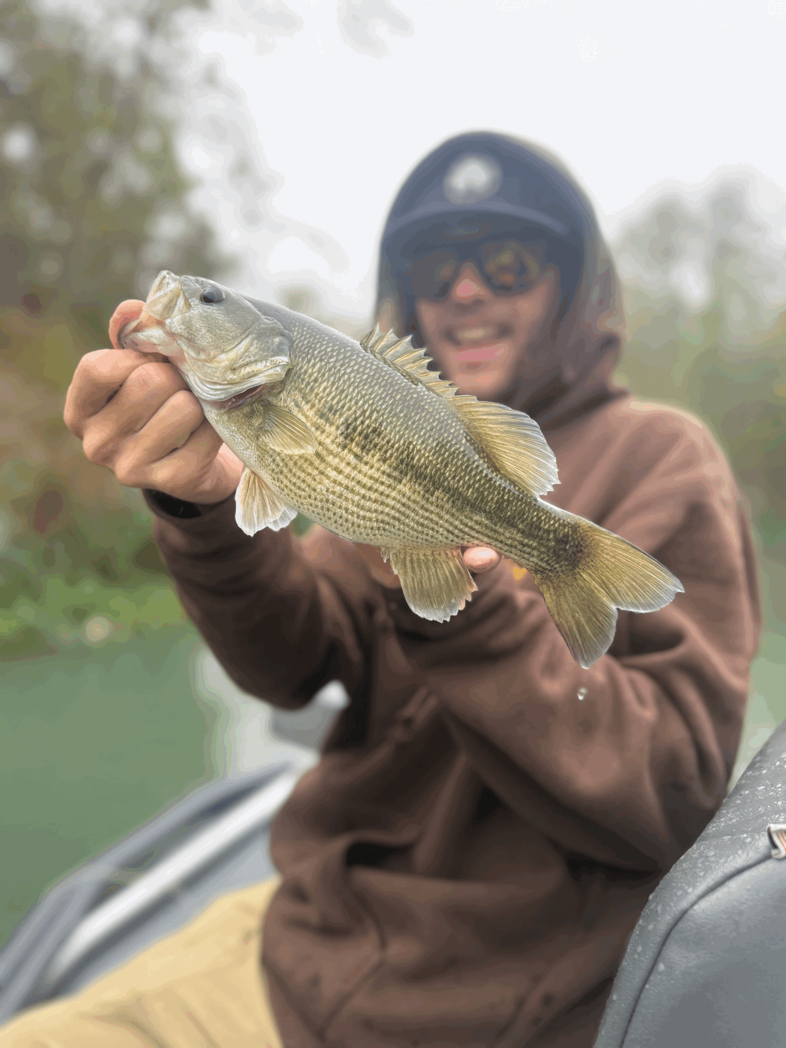 Trophy Guadalupe Bass on the San Marcos river!