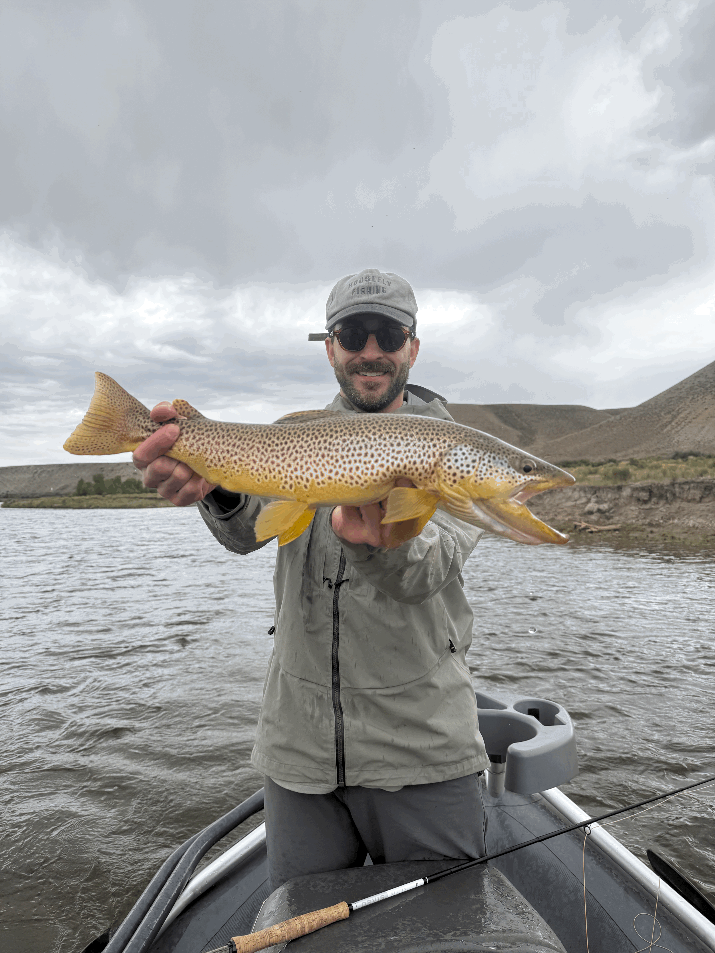 Andy and Garrett came back to Wyoming to fish with ITO.. 