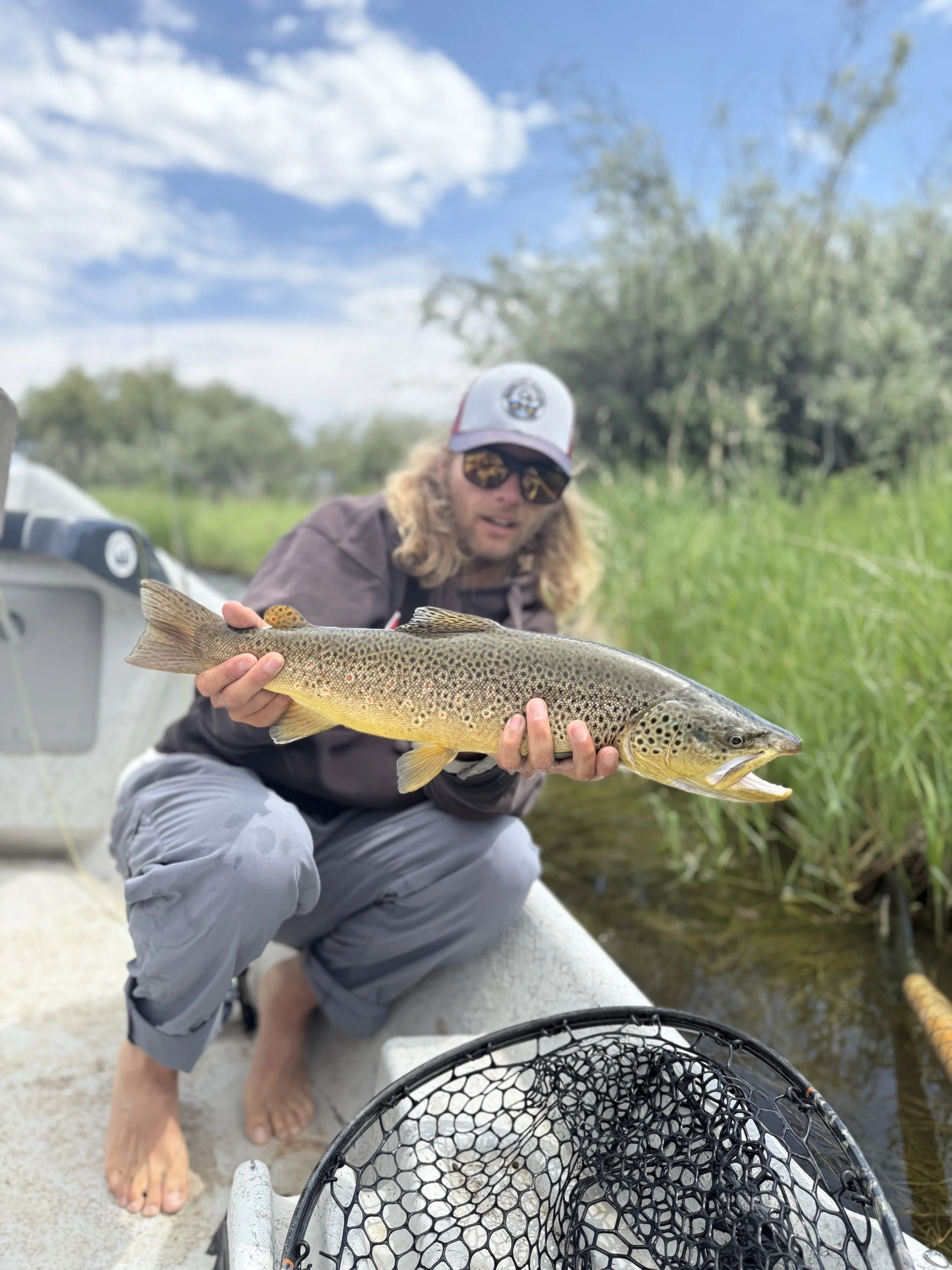 Nocturnal Trophy Brown Trout with Imagine That Outfitters