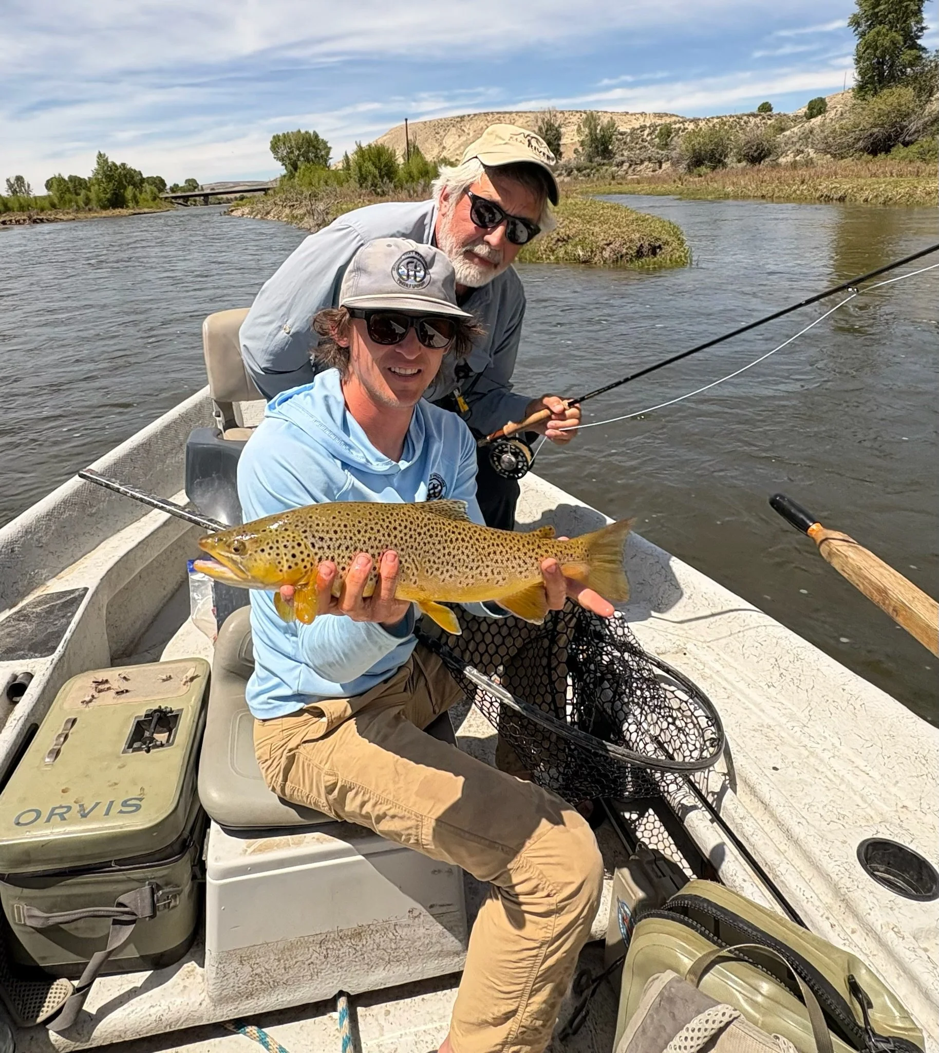 MONSTER Green river Brown trout on dry fly