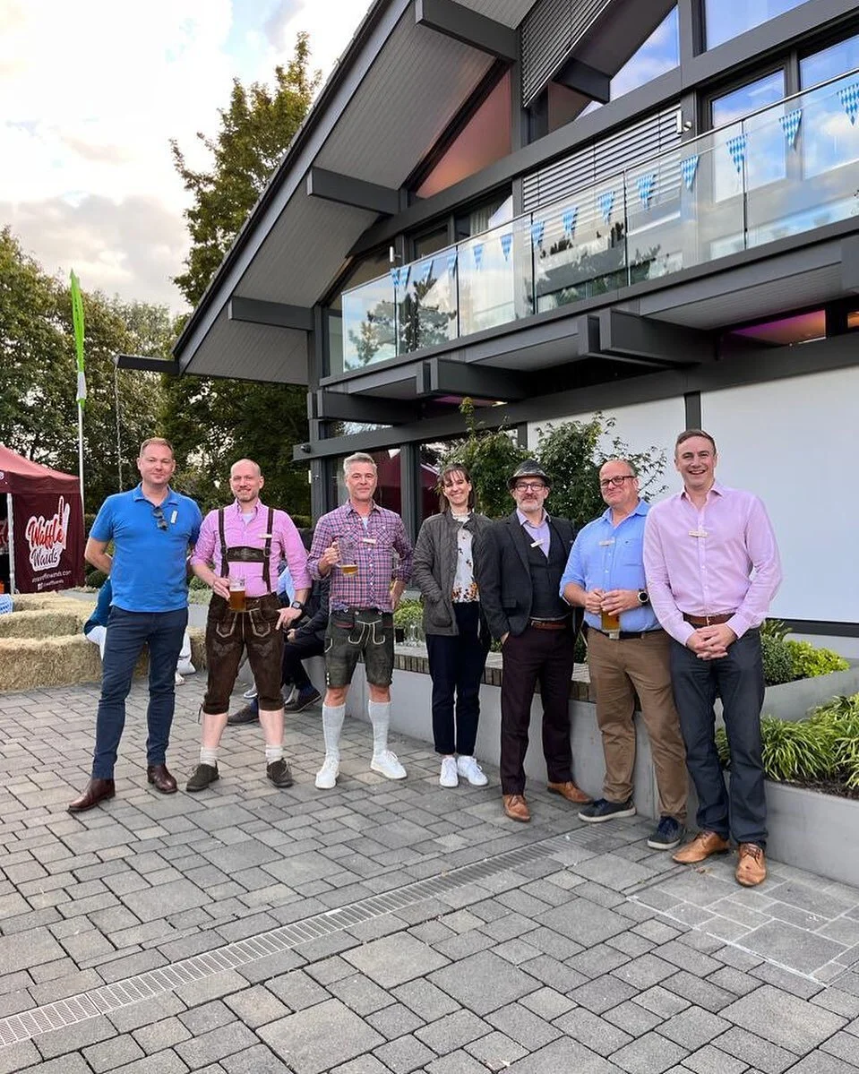 A wonderful time with Huf Haus, Red Blue Energy, Eclipse Group and all of the wonderful clients. #octoberfest