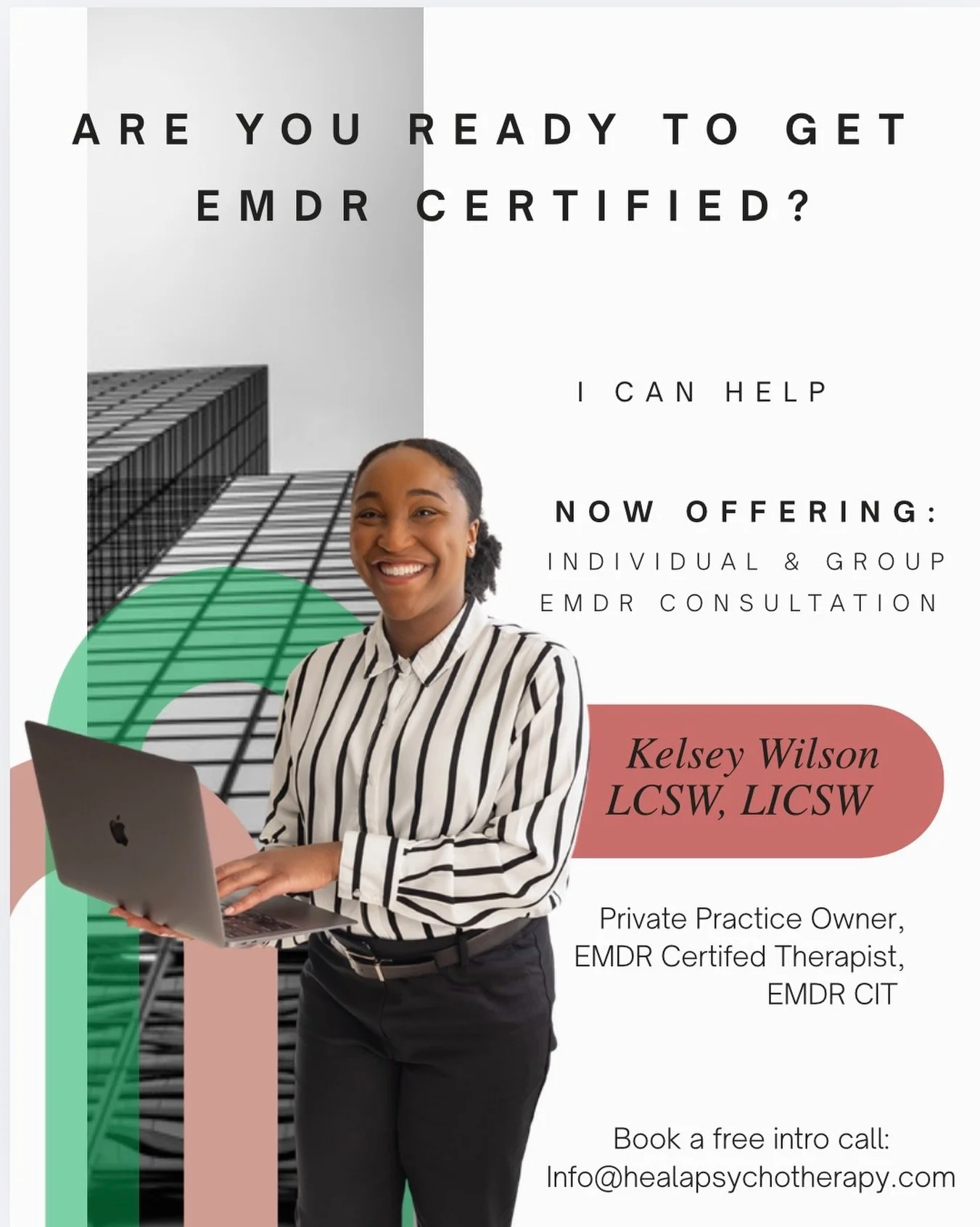 I am now offering EMDR Consultation to EMDR therapists who have completed EMDR Basic Training and want to work towards EMDR certification status or are simply looking for a space to staff EMDR cases and receive specialized support. I offer individual