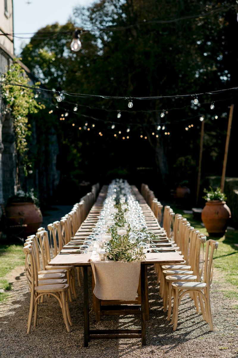 Borgo Pietrafitta wedding venue in Chianti, a historic Tuscan village estate surrounded by vineyards and rolling countryside.