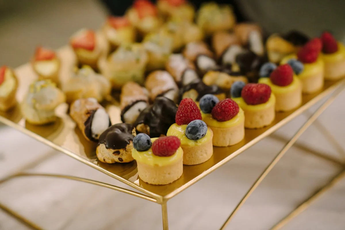 Sweets table at Tuscany wedding