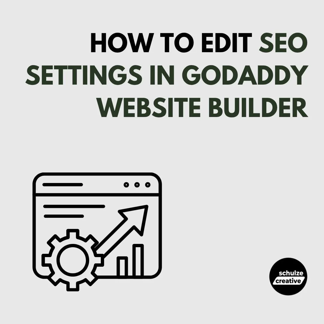How to Edit SEO Settings in GoDaddy Website Builder