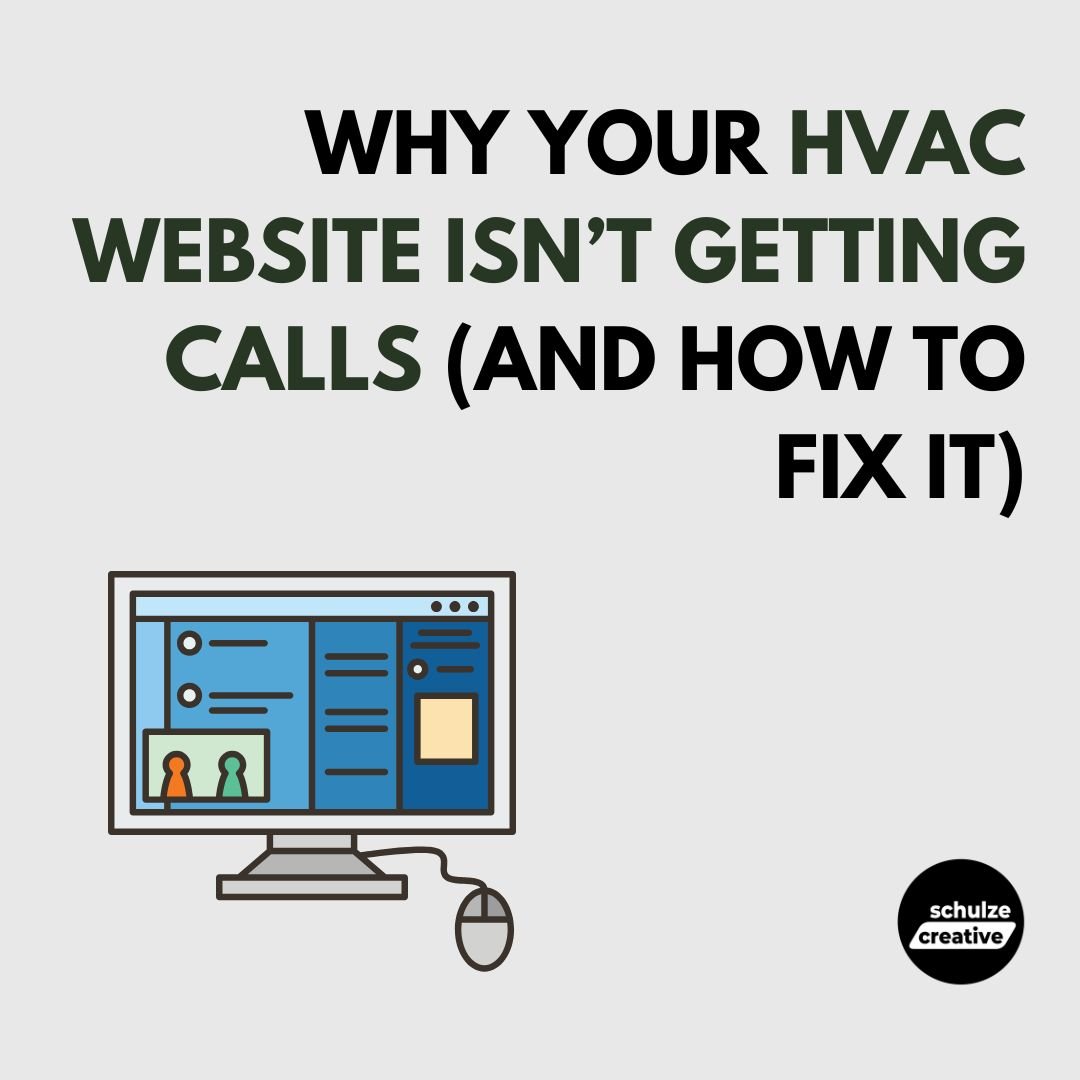 Why Your HVAC Website Isn’t Getting Calls (And How to Fix It)