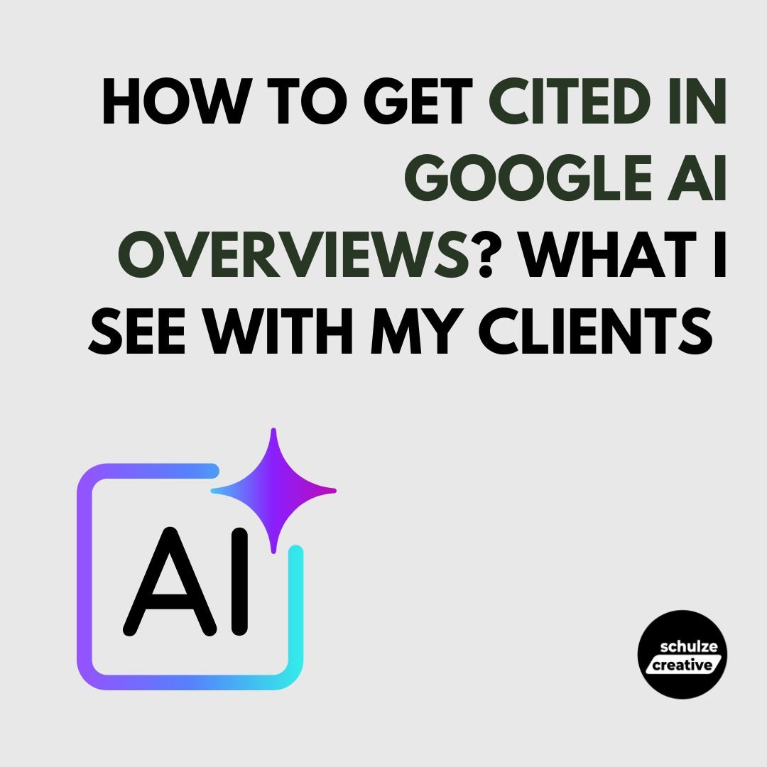 How to Get Cited in Google AI Overviews? What I See With My Clients ...