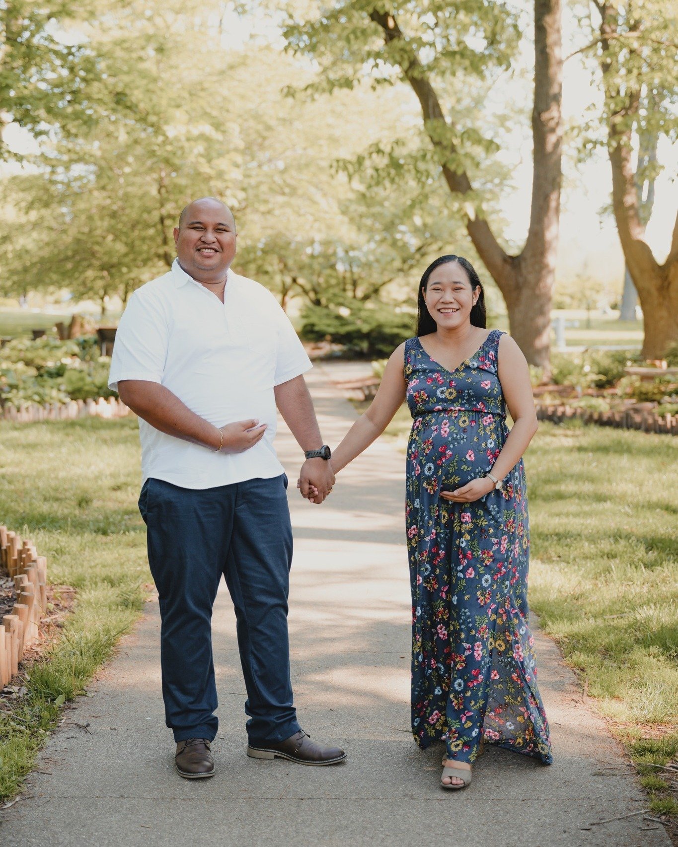 Congratulations to Peachy and Arvin! 

Their little one is almost here, and everyone is super excited for you guys. You two are going to be such great parents to your little girl!