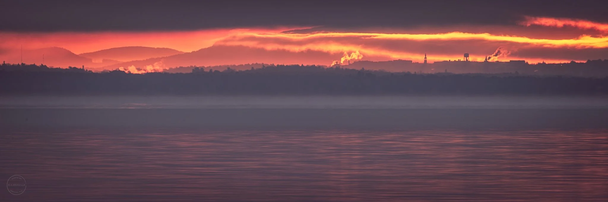 Burlington at sunrise