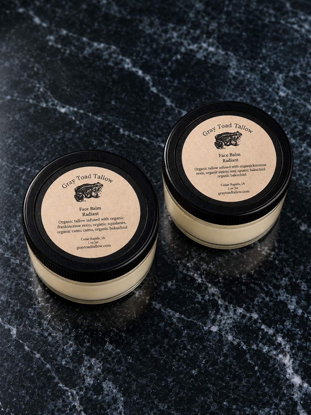 Face Balm Gift Bundle – Ember & Radiant (1 oz jar)
