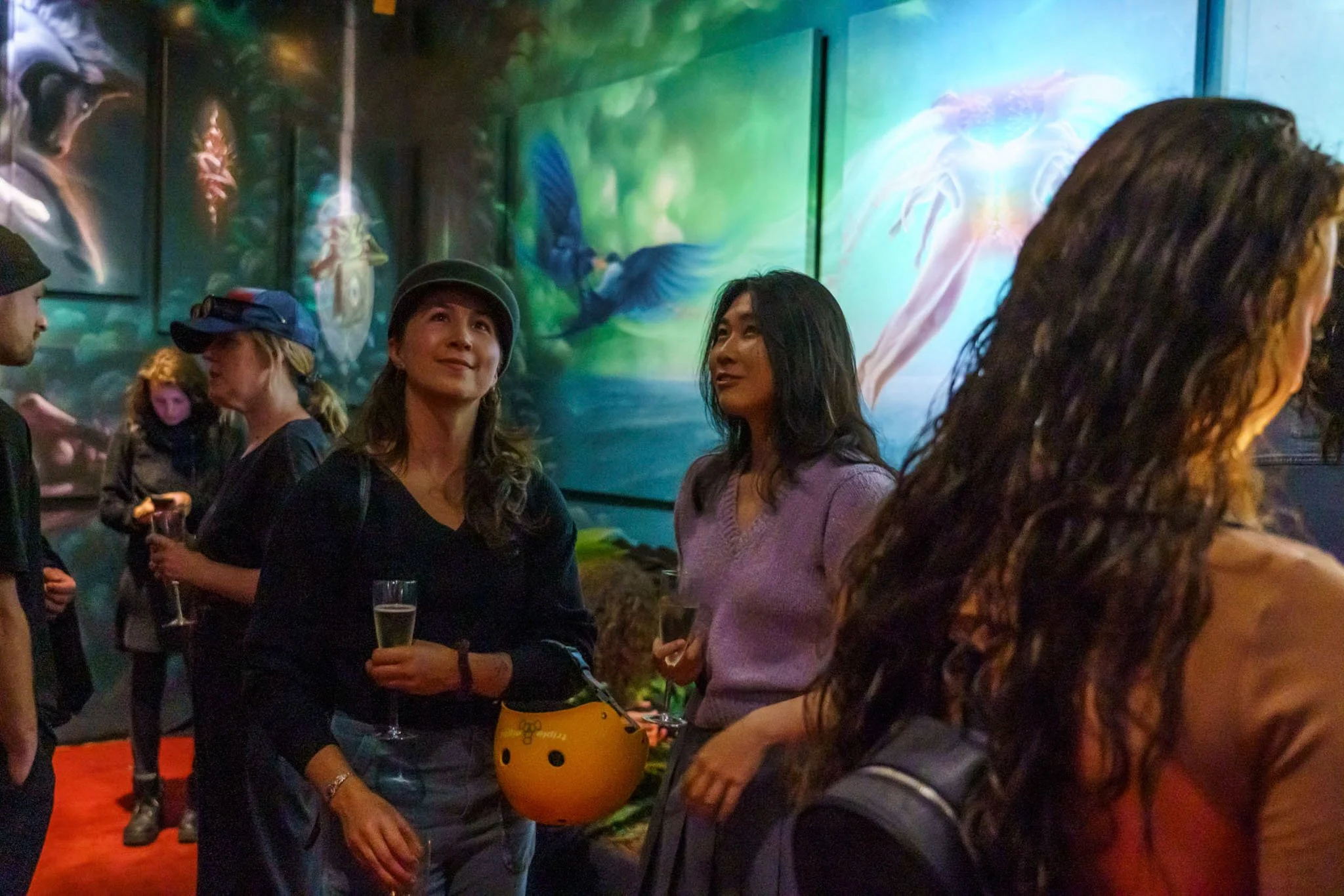 Chuck Mayfield,  Melbourne aerosol mural artist, held his successful 'Expanse' exhibition Collingwood 2023