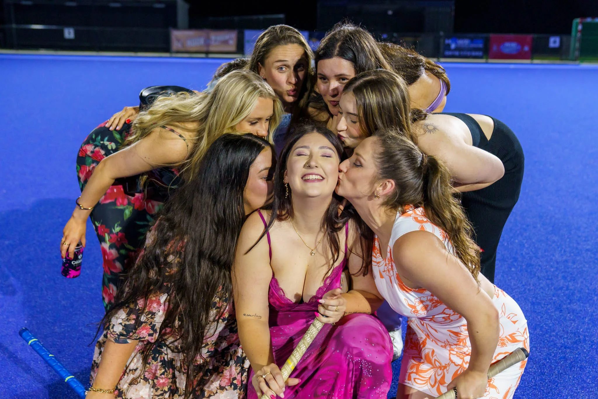 What else do you do at a 21st? Ya get out and play hockey!!