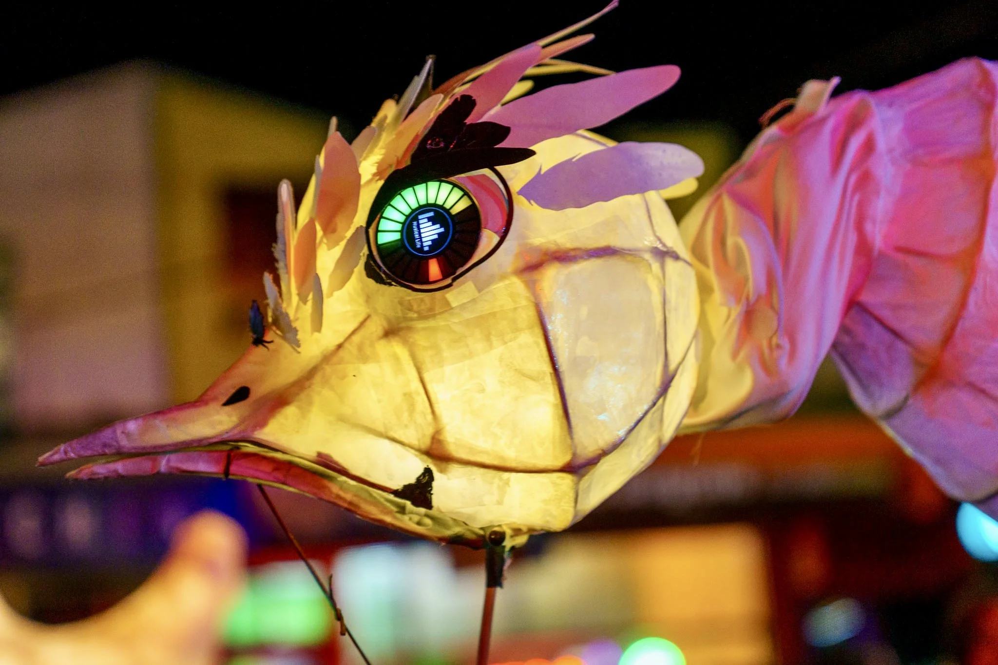 All lanterns are handmade- exquisite aren't they 
