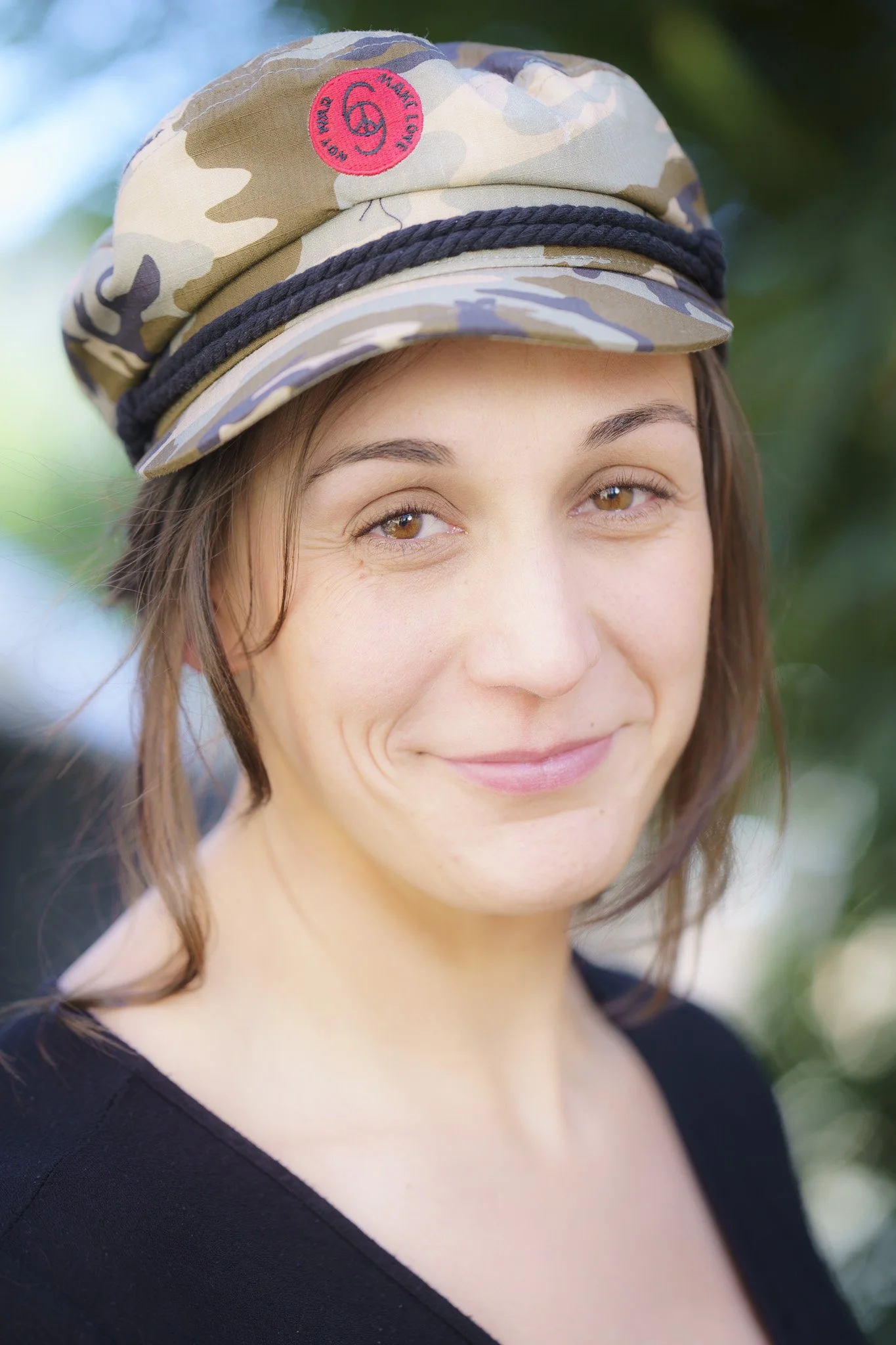 Mellisse Oakes is a nurse and young mum. She had never been photographed before and was very timid about the whole process. This hat was mine. Placing it on her head it just looked right. Hopefully she learnt that she is beautiful and rocks the hat