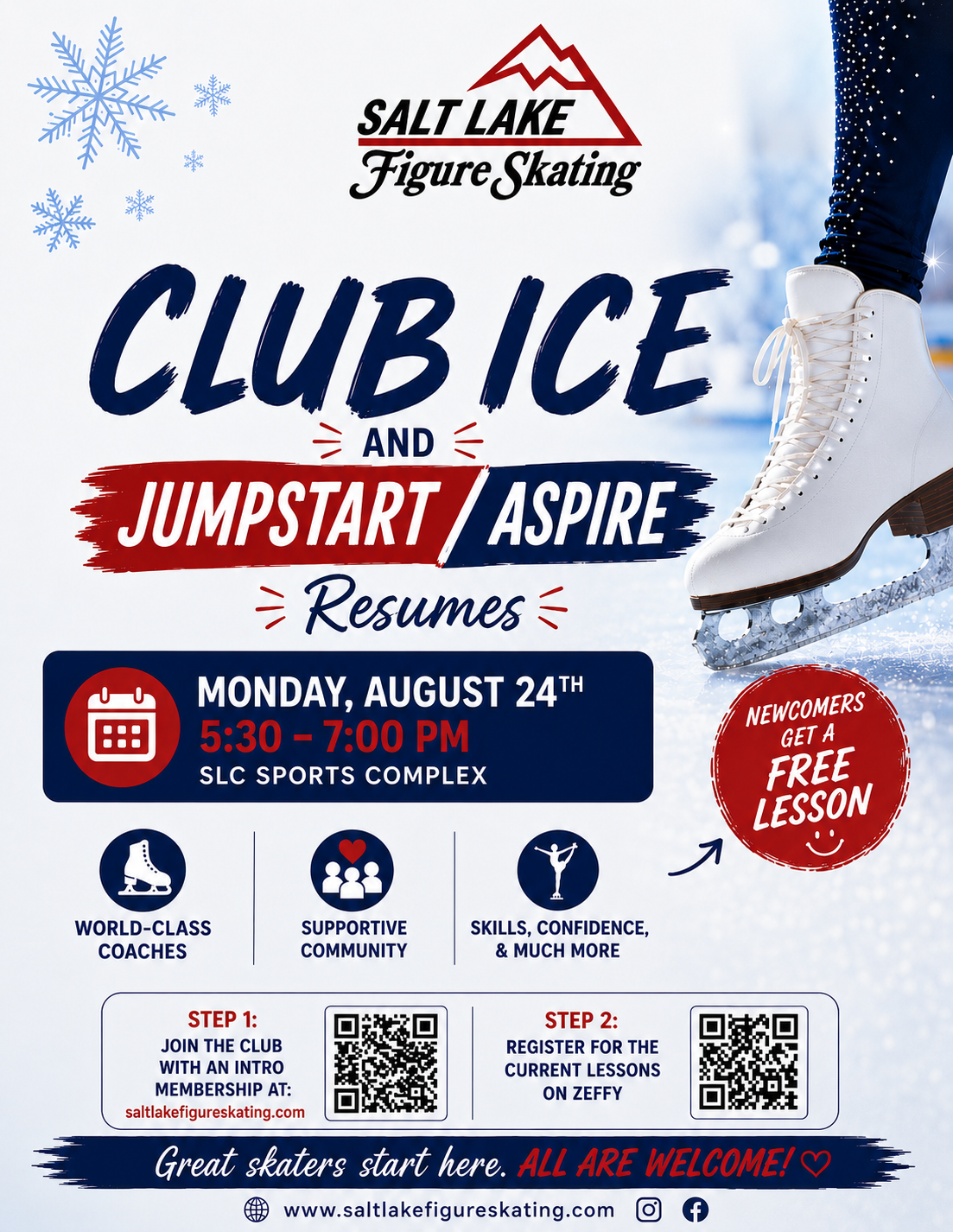 Club Ice and Jumpstart Season Kick-Off