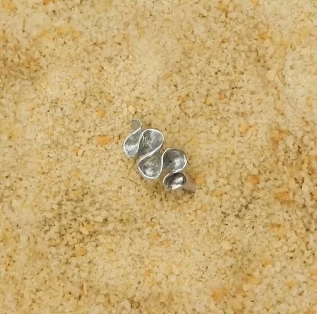 PRE-ORDER | Summer Waves Silver Small Ring