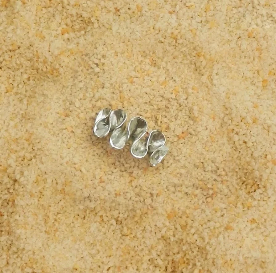 PRE-ORDER | Summer Waves Silver Statement Ring