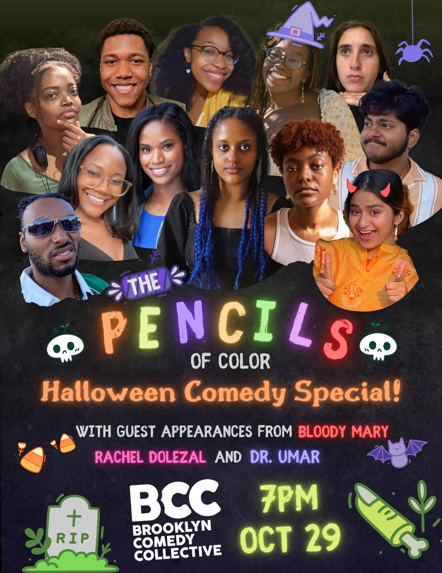 Pencils of Color Halloween Comedy Special